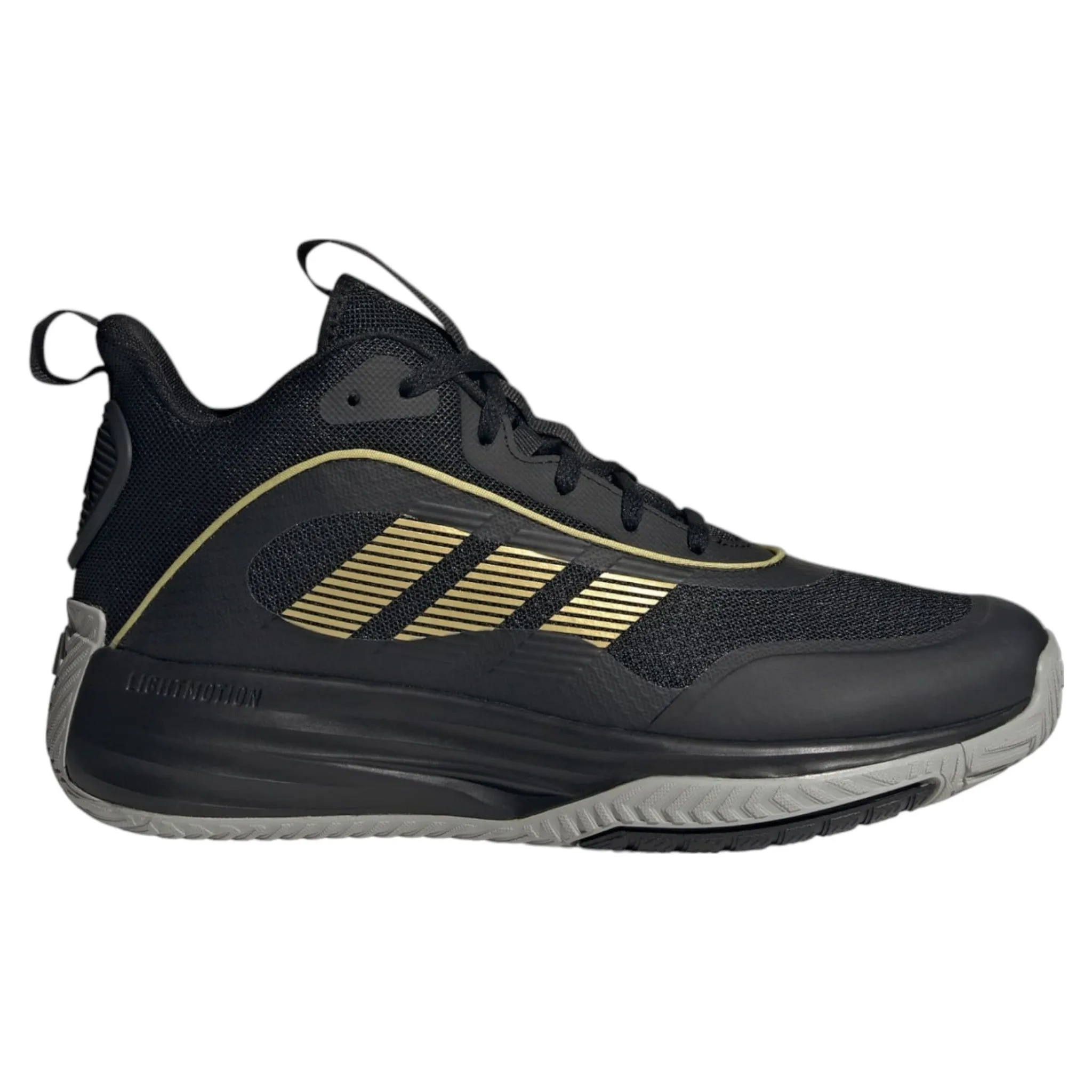 .ADIDAS Own The Game 3.0 Core Black / Gold Metallic - (IF4566) - OG3- R1L3