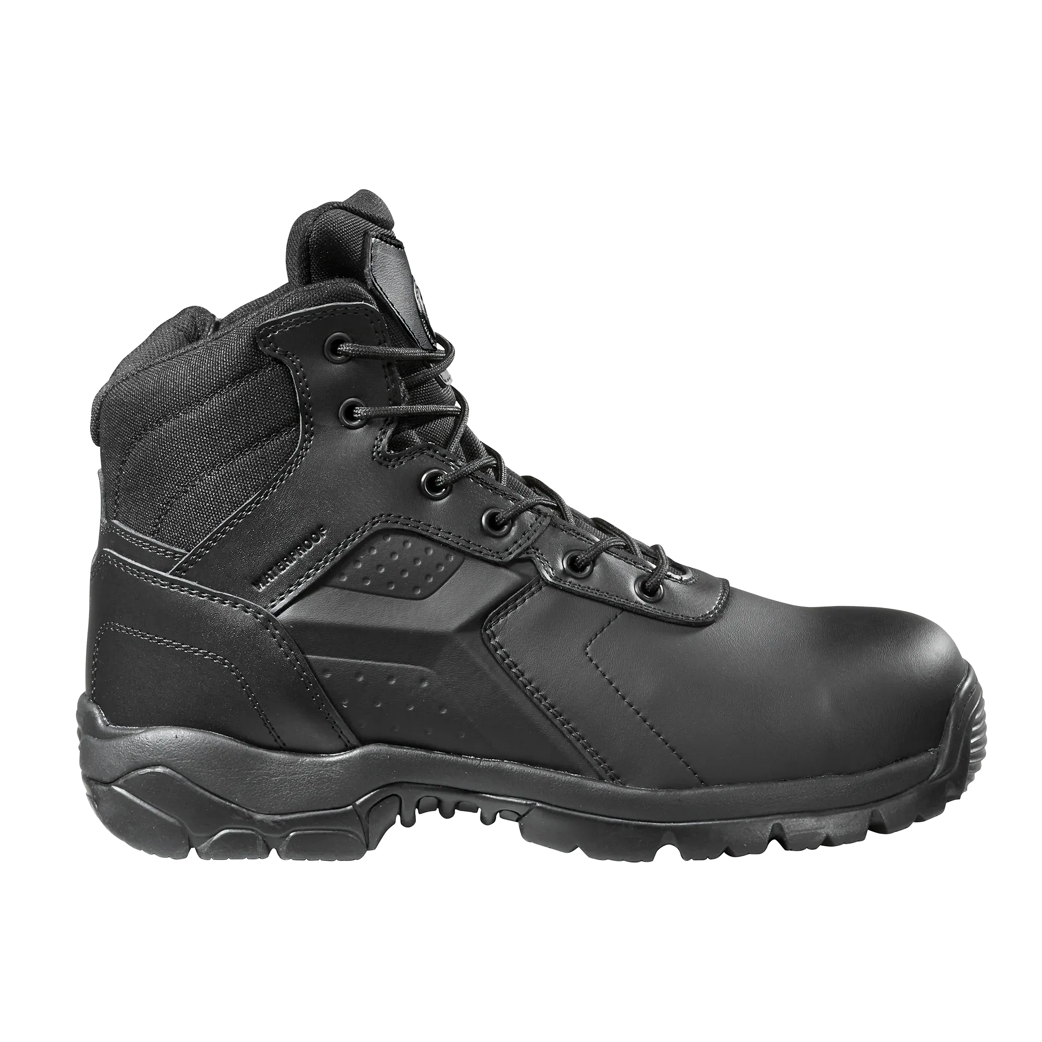 Black Diamond 6-Inch Waterproof Tactical Boot - Side Zip Composite Safety Toe