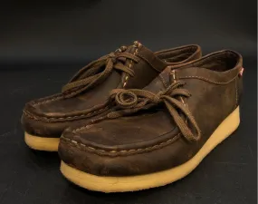 Clarks Women's Wallabee Brown Loafers - Size 8M