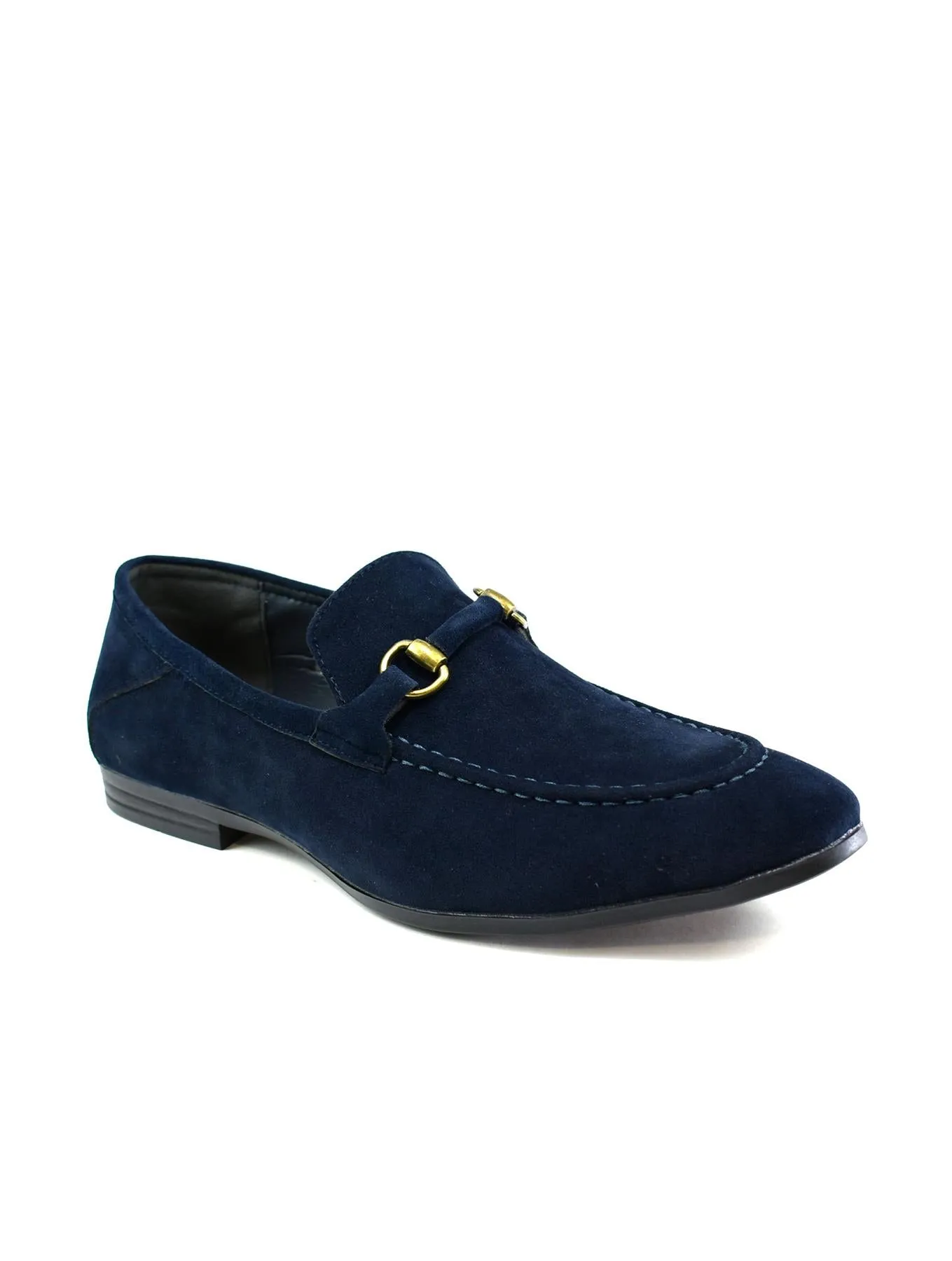 Men's Brass Snaffle Formal Shoes Navy