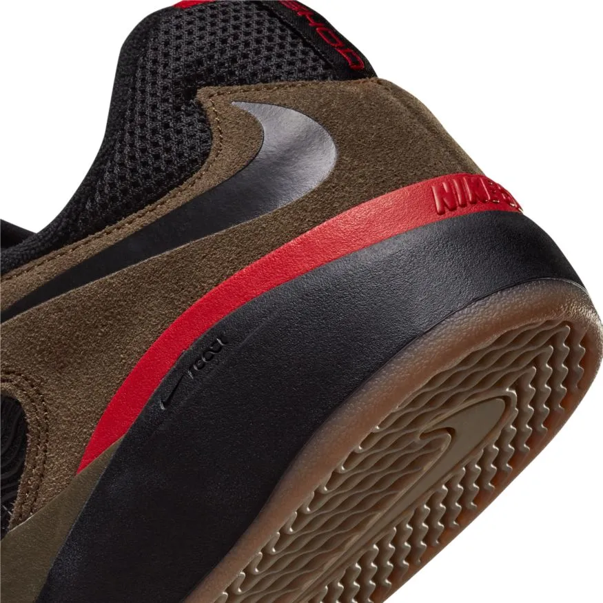 Nike SB Ishod Wair Skateboard Shoe - Light Olive/Black-Light Olive