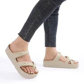 Stylish Insole Platform Sandals